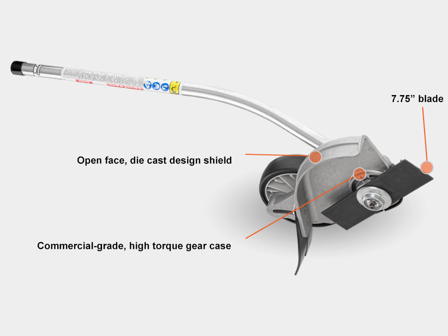 PAS Curved Shaft Edger Attachment