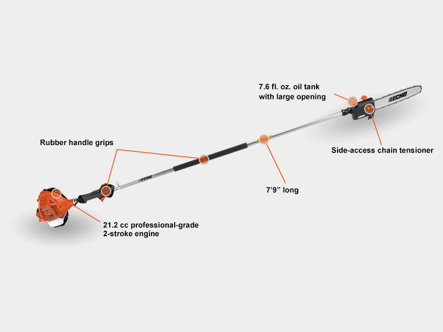 ECHO PPF-225 - 21.2 cc Fixed Shaft Power Pruner® with i-30
