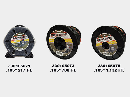 Black Diamond Twisted, Square Edge Trimmer Line