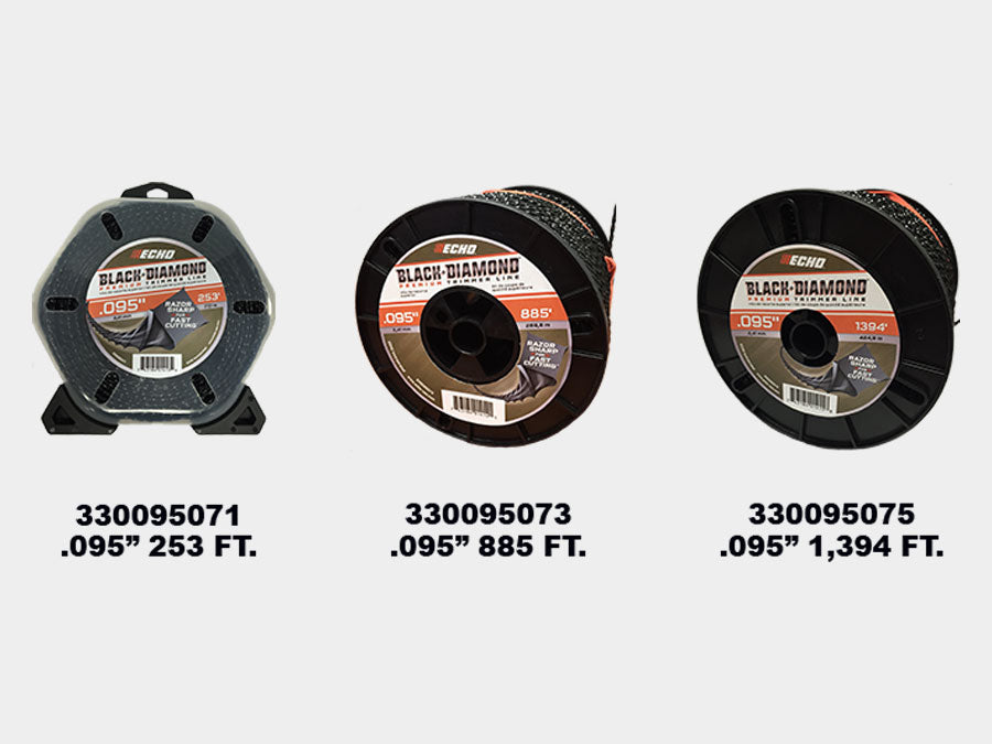 Black Diamond Twisted, Square Edge Trimmer Line