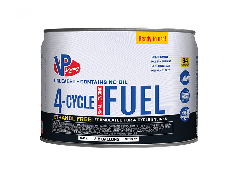 # VP62025       VP FUELS 4 CYCLE FUEL 2.5 GALLON/2 PACK
