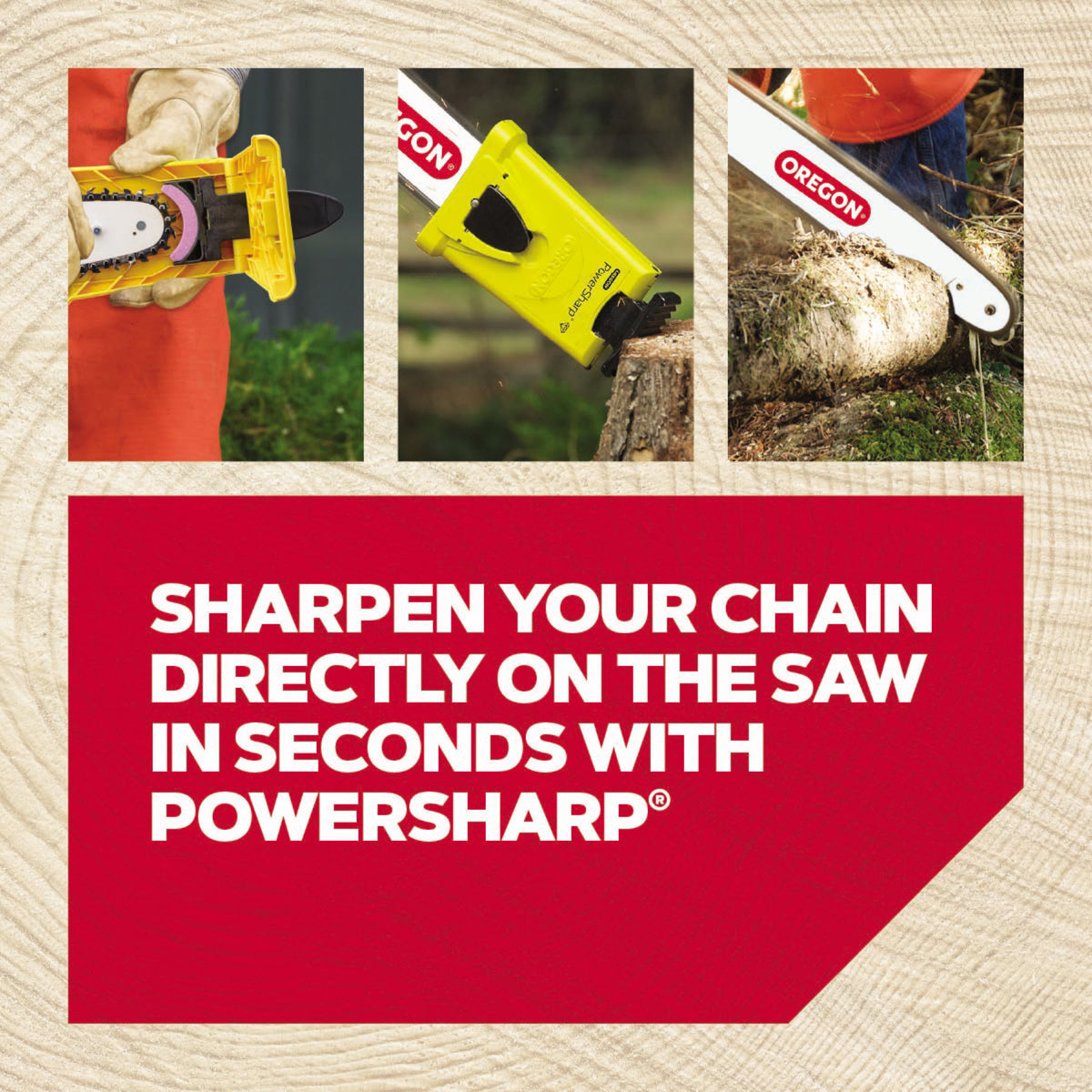 Oregon PS55 PowerSharp Saw Chain for 16 in. Bar - 55 Drive Links