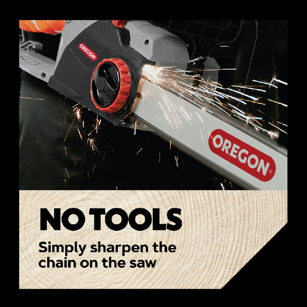 Oregon CS1500 18-inch 15 Amp , Self-Sharpening Corded Electric Chainsaw