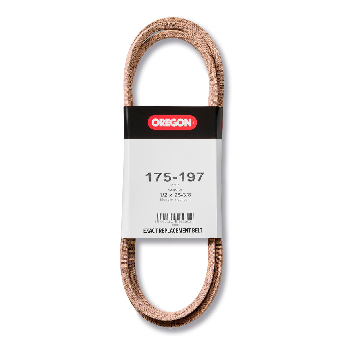 Oregon Belt, Standard, Deck Drive, 1/2" X 95-3/8", Husqvarna 532144959