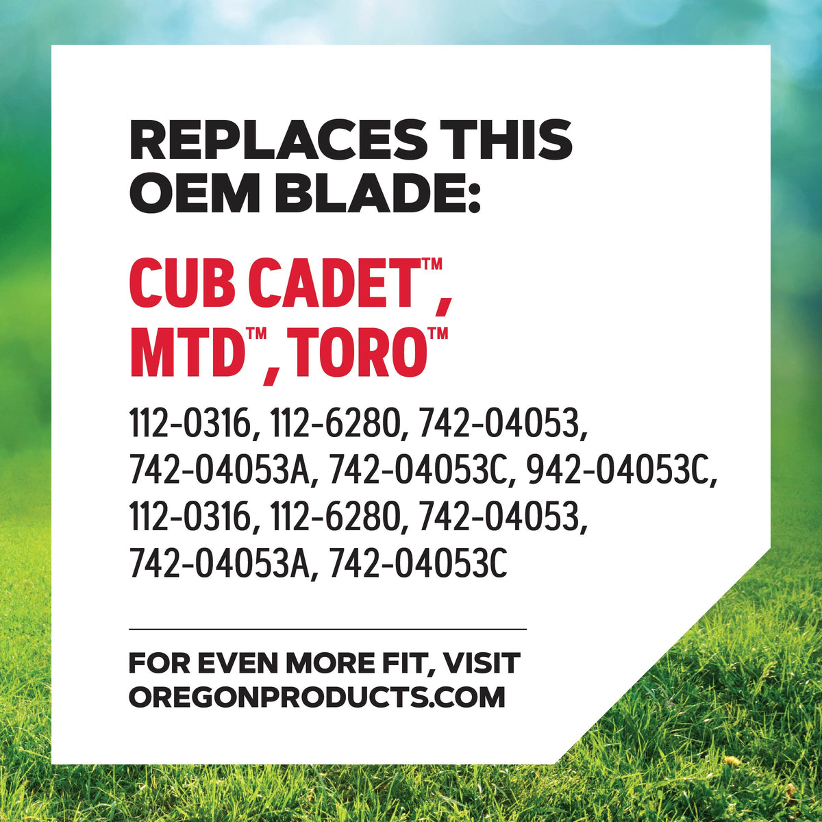 Oregon Gator® G3™ Blade, 17-7/8"