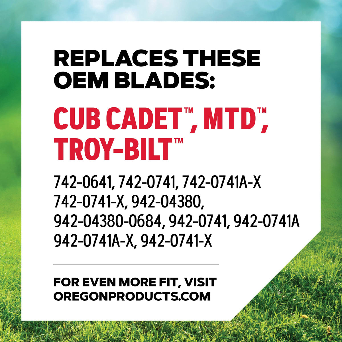 Oregon Gator® G3™ Blade, 21" - 98-631