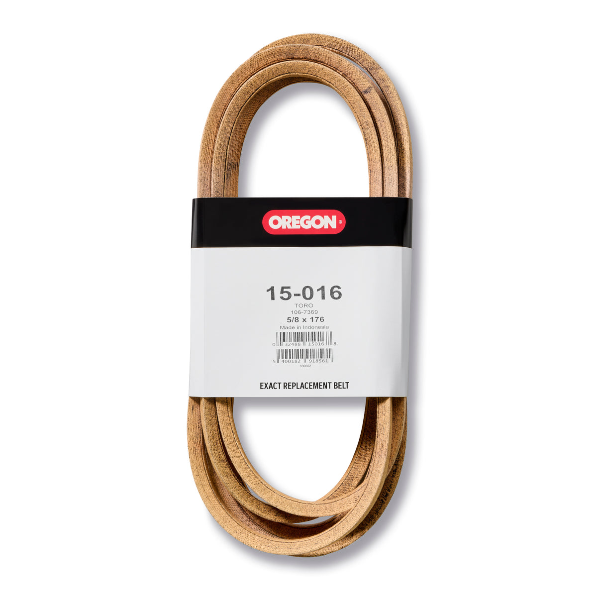 Oregon Premium Deck drive belt, 5/8" X 82" Toro 106-7369