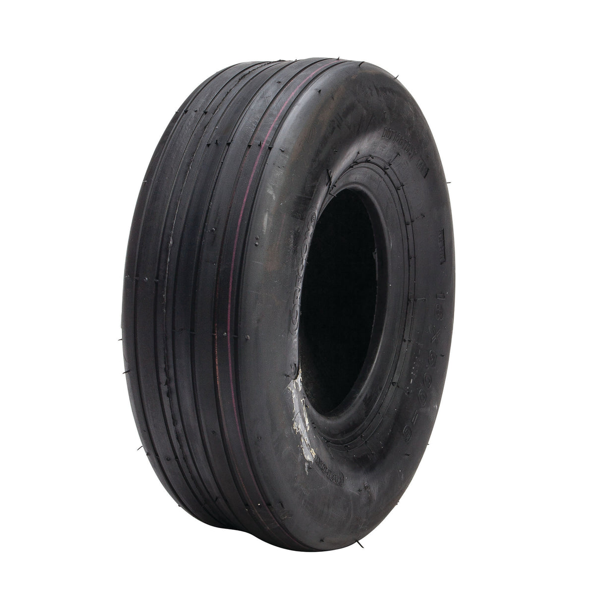 Oregon Premium Tire, 13 X 500-6, Rib Tread
