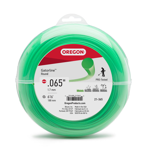 Oregon Gatorline Round Trimmer Line, .065 in. by 611 FT