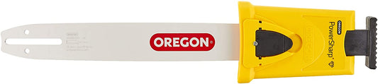 Oregon PowerSharp Starter Kit 14 in., Fits Echo, Husqvarna, Craftsman, PS52 Chain, guide bar and bar-mount sharpener (541652)
