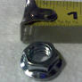 Bad Boy 5/16-18 Hex Flange Nut Zinc w/ Serrations - Check Mower Manual for Fitment(013-9002-00)