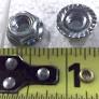 Bad Boy 1/4-20 Hex Flange Nut Zinc w/ Serrations - Check Mower Manual for Fitment (013-9001-00)