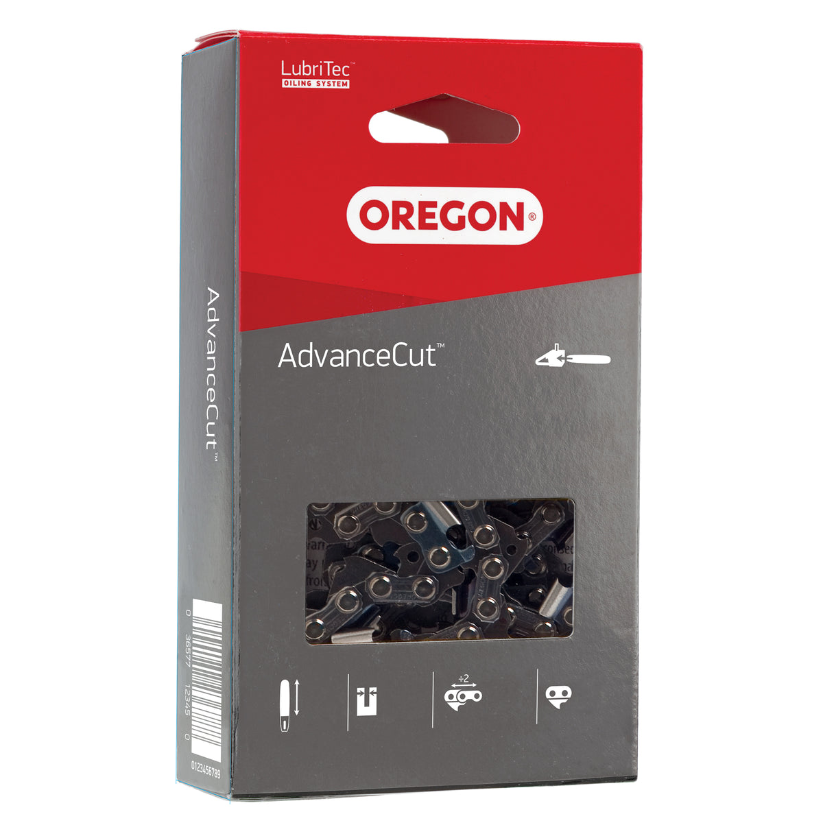 Oregon 91PX AdvanceCut Chainsaw Chain for 10-Inch Bar -40 Drive Links – fits Echo, Greenworks, Poulan and more