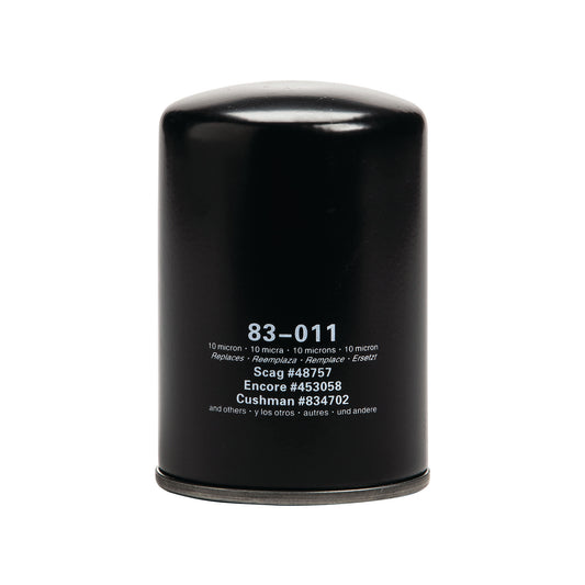 Oregon Transmission oil filter replacement for Scag 48757 supporting clean fluid.