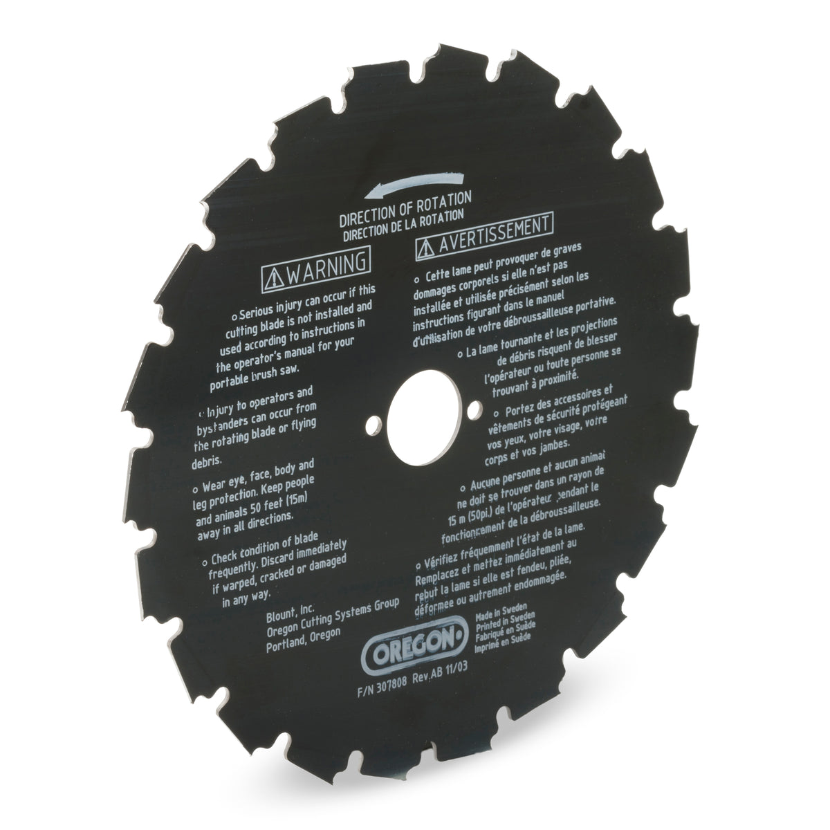 Oregon Blade, Brush Cutter, EIA, 22-Tooth - 41-931