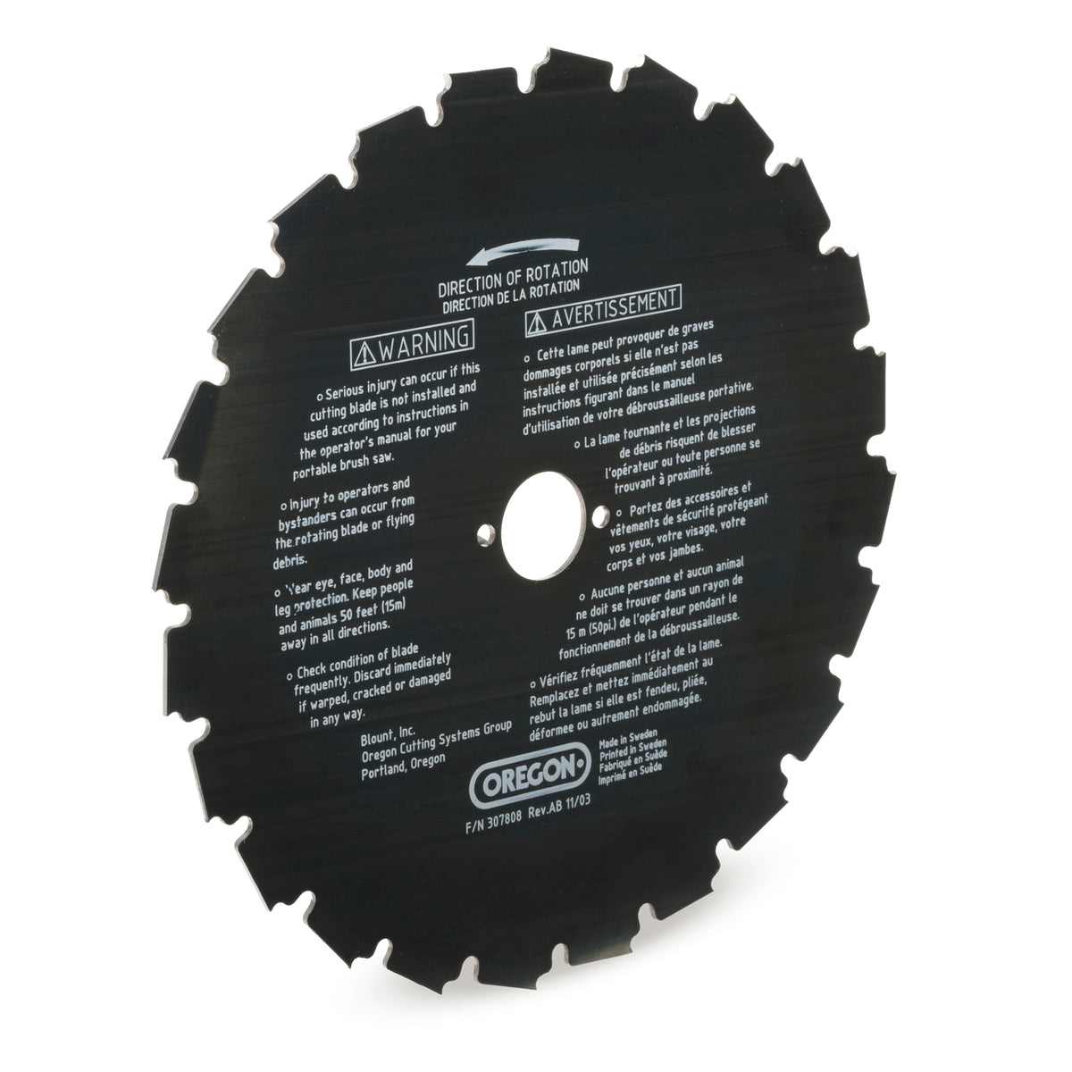 Oregon Blade, Brush Cutter, EIA, 24-Tooth - 41-933