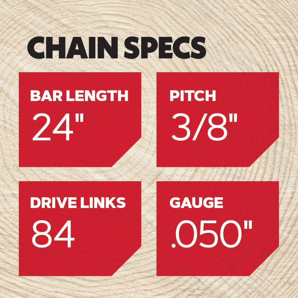 Oregon PowerCut™ Saw Chain, 24" - 72EXL084G