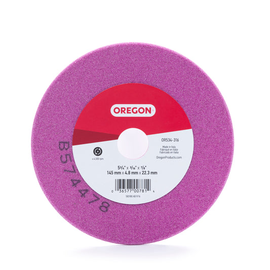 Oregon OR534-316A Grinding Wheel, 5-3/4" x 3/16"