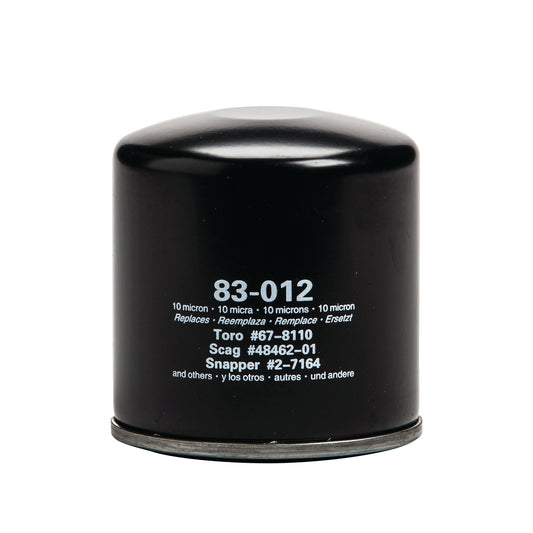 Oregon Transmission oil filter replacing Toro 67-8110 for reliable performance.
