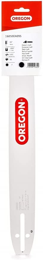 Oregon Single Rivet Guide Bar, 16" - 160SDEA095