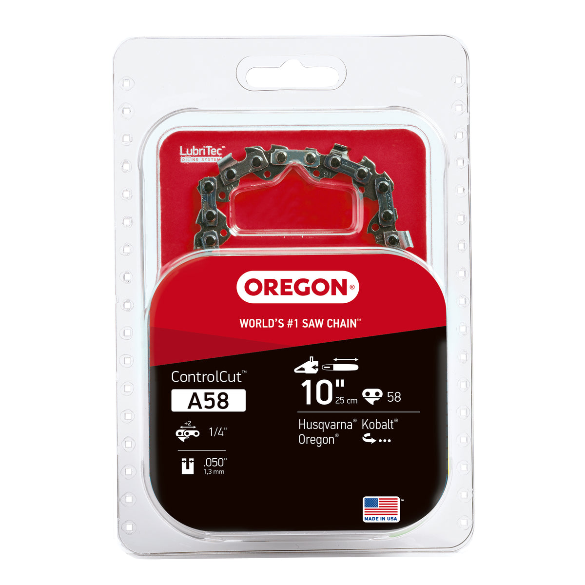 Oregon Single Rivet Guide Bar, 16" - 160DGEA041