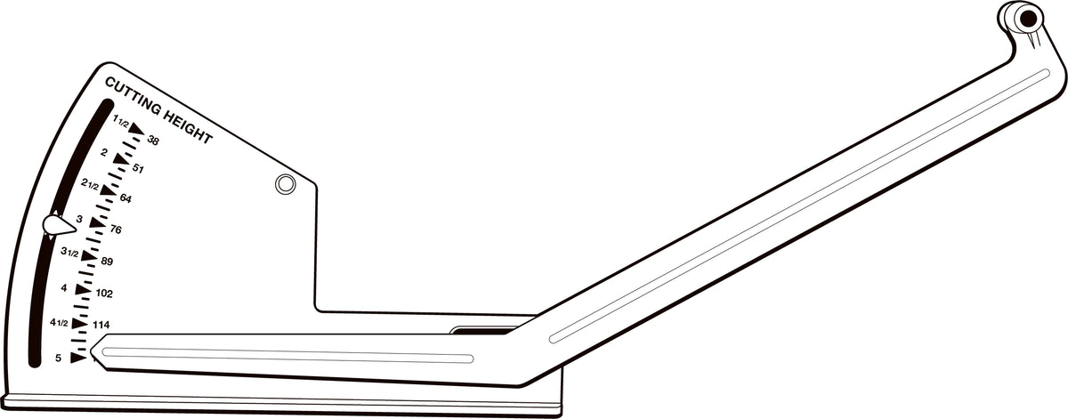 Oregon Deck Leveling Gauge, for Blade Grinder
