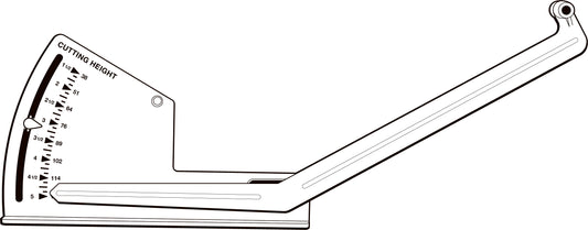 Oregon Deck Leveling Gauge, for Blade Grinder