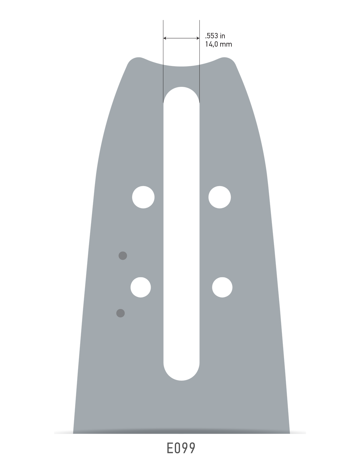 Oregon DuraCut™ Guide Bar, 25"