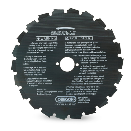 Oregon Blade, Brush Cutter, EIA, 22-Tooth - 41-931