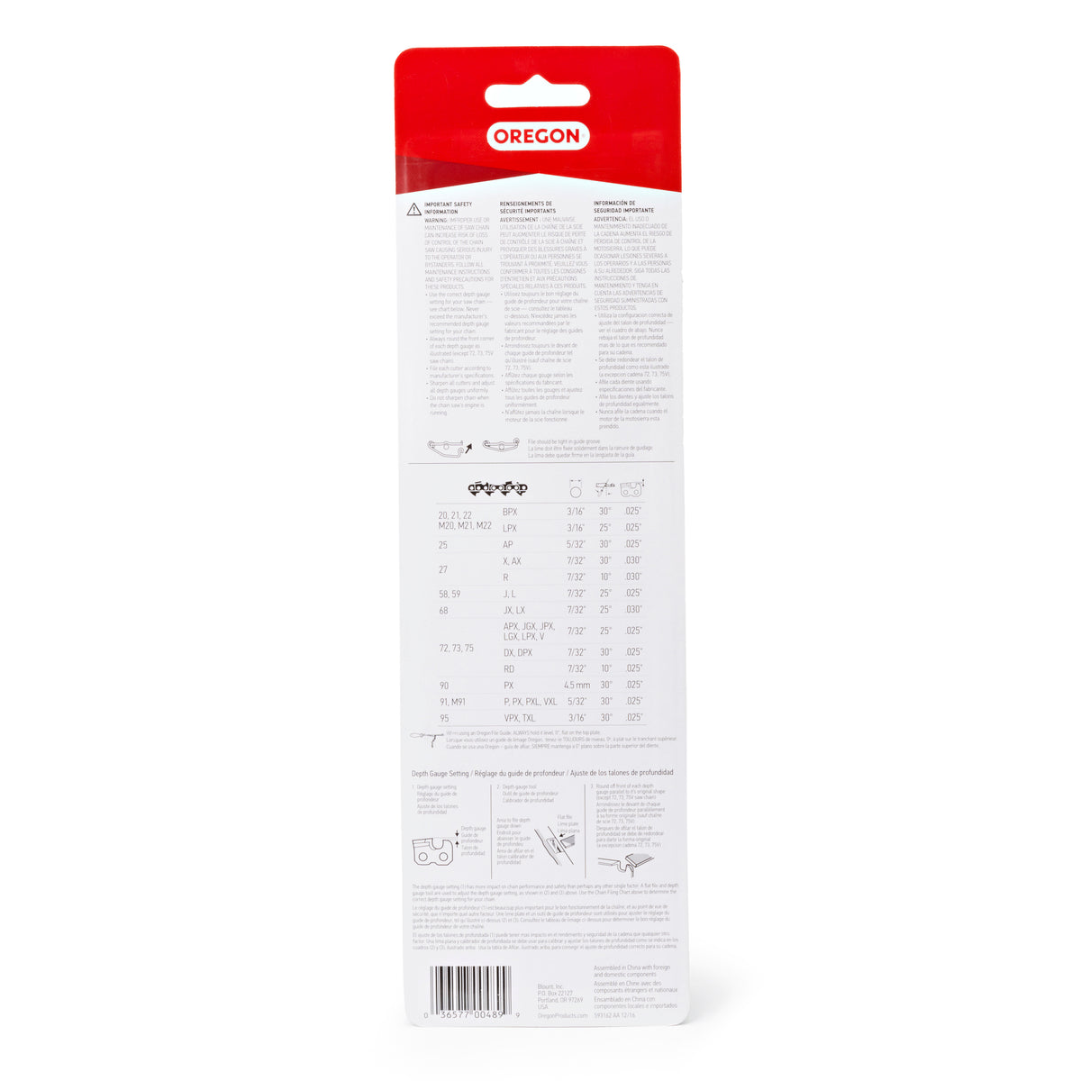 Oregon File Guide with File, 4.5 mm