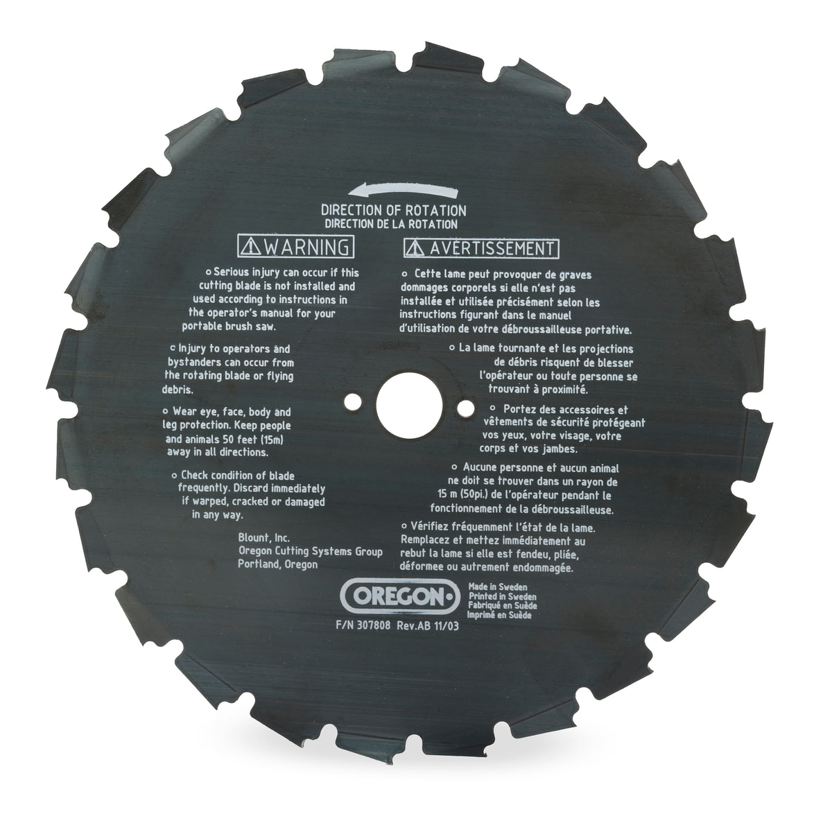 Oregon Blade, Brush Cutter, EIA, 24-Tooth - 41-932