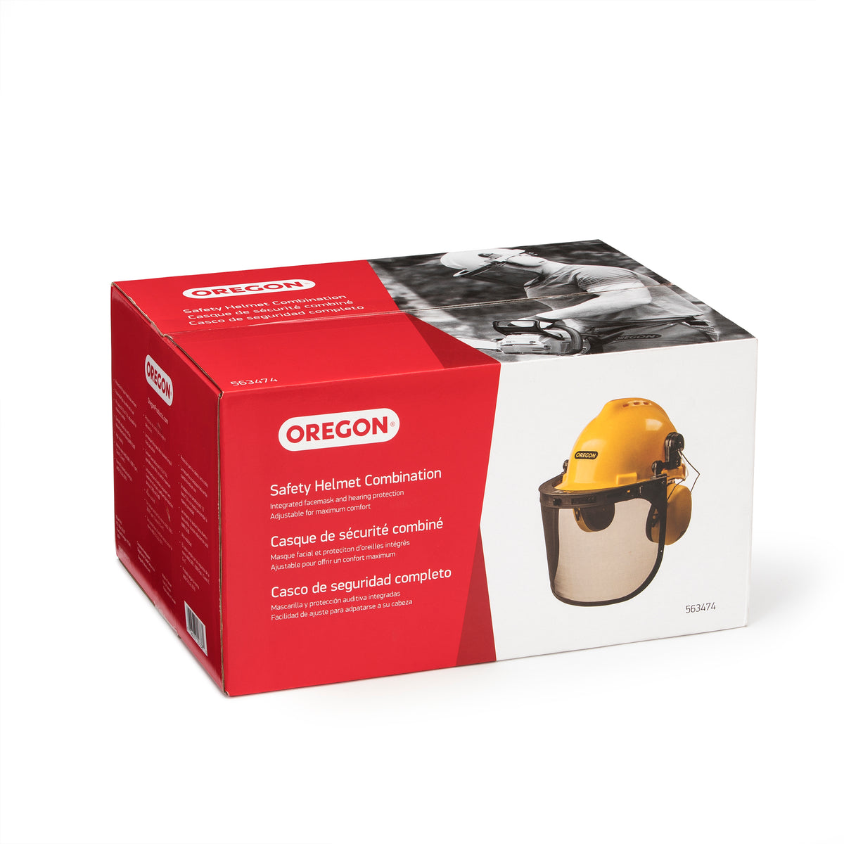 Oregon® Chainsaw Safety Helmet Combination, Includes Helmet, Visor and Ear Protection 563474