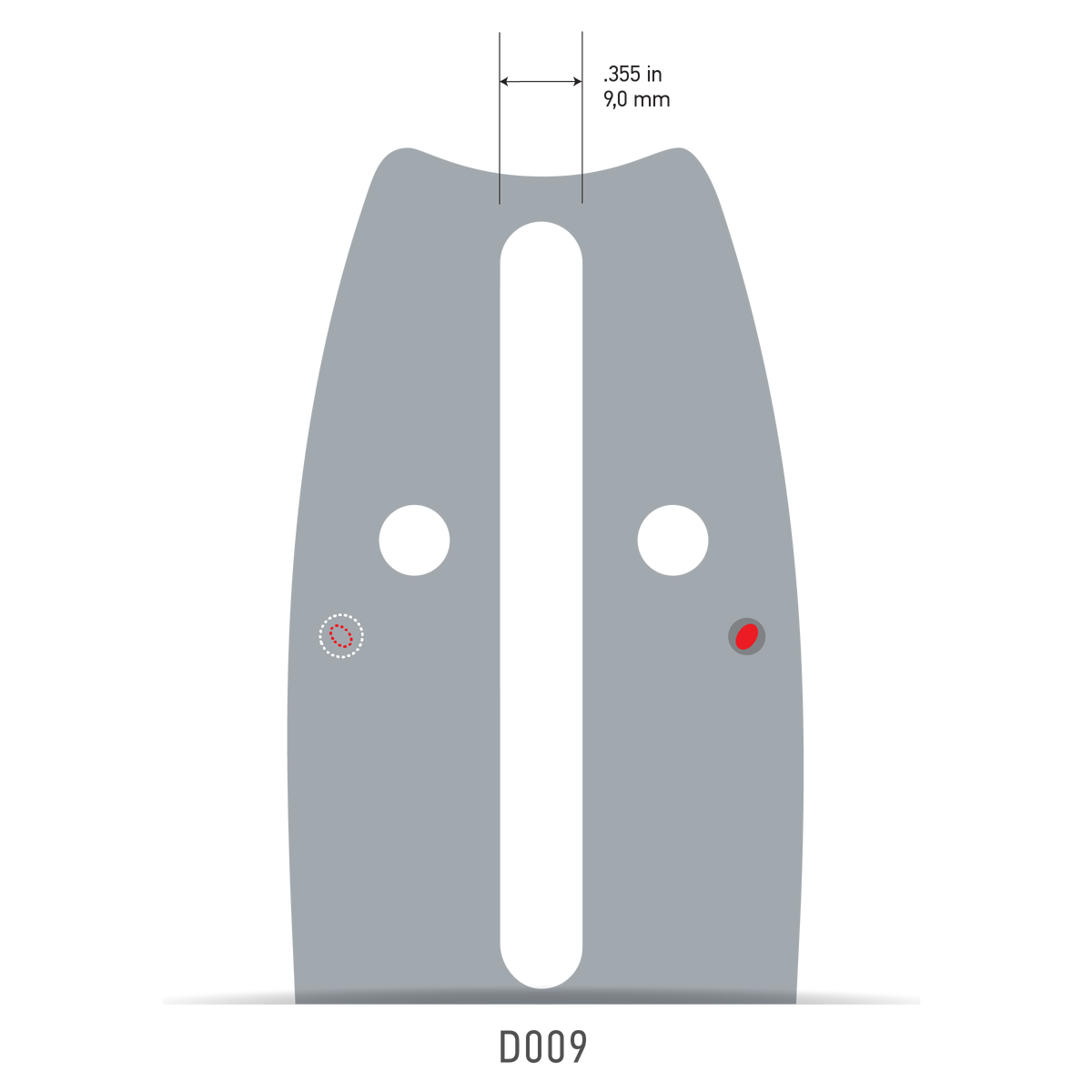 Oregon PowerCut™ Guide Bar, 20" - 203RNDD009
