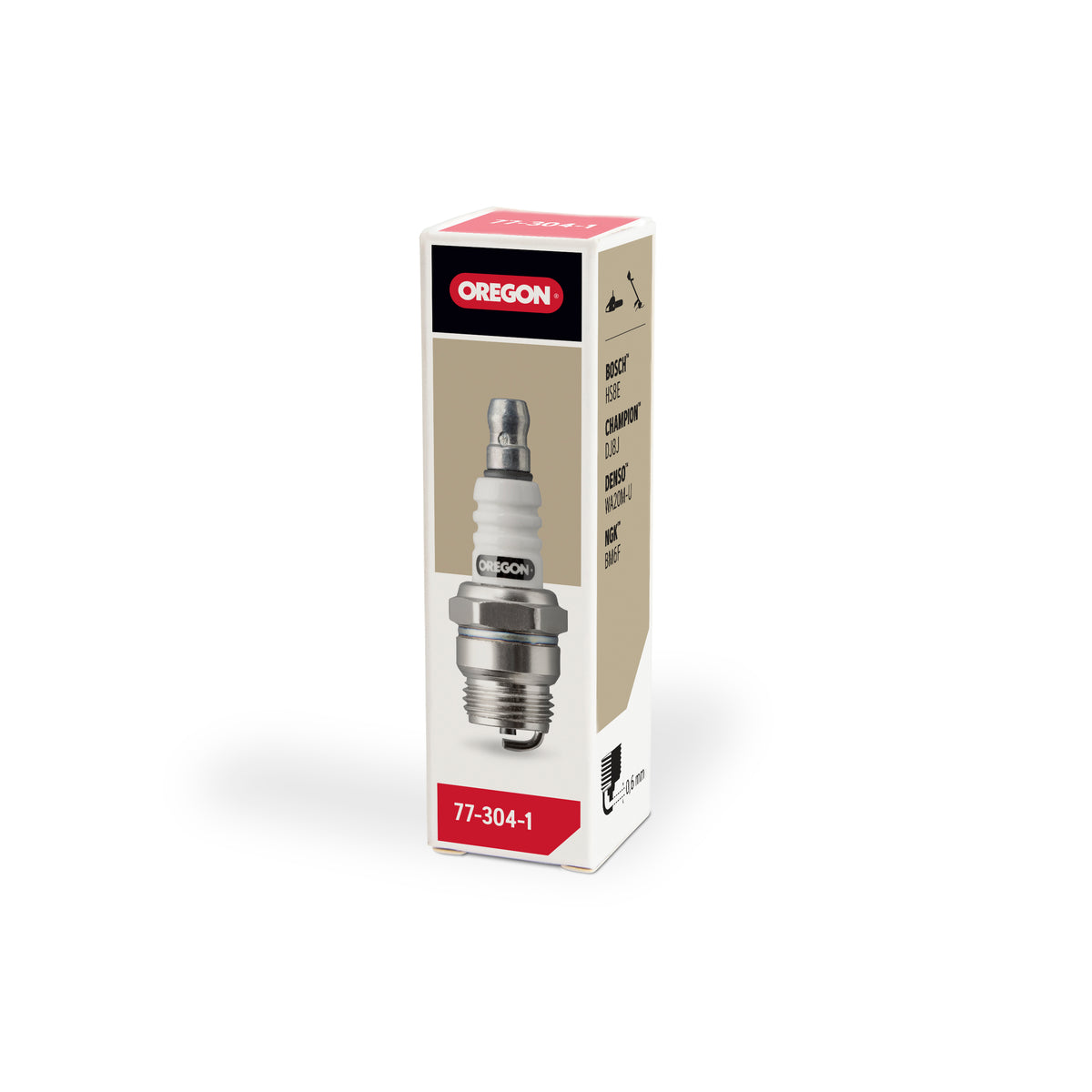 Oregon Spark Plug, NGK BM6F, Champion DJ8J