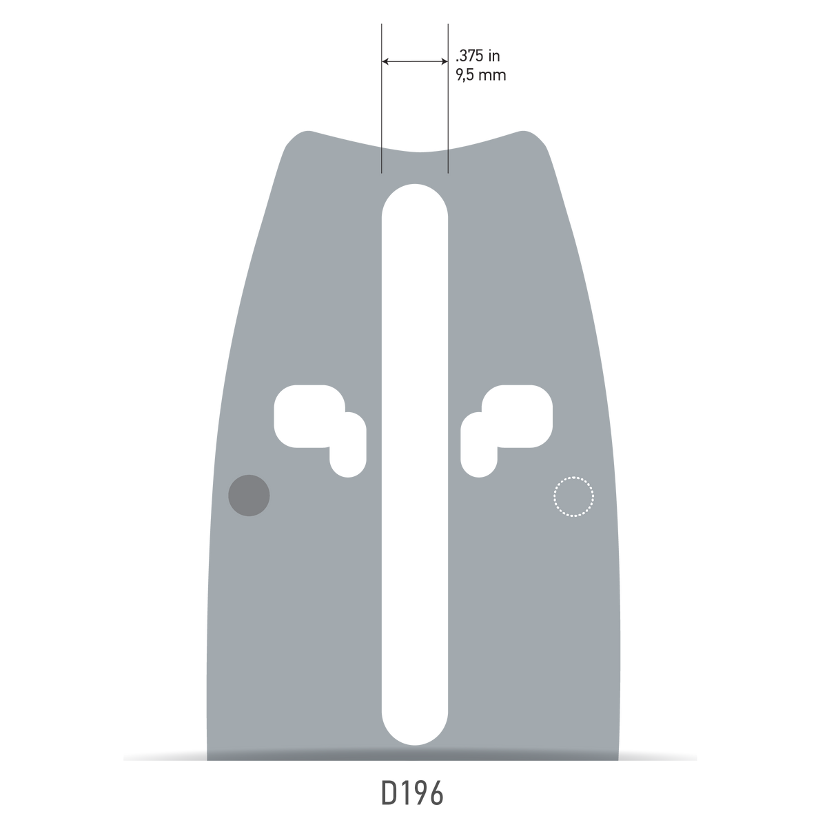 Oregon PowerCut™ Guide Bar, 24" - 240RNDD196