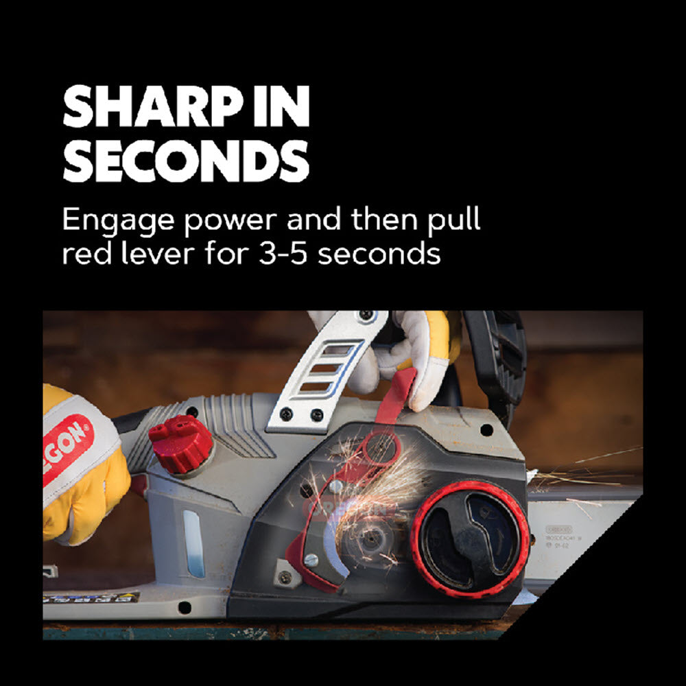 Oregon CS1500 18-inch 15 Amp , Self-Sharpening Corded Electric Chainsaw