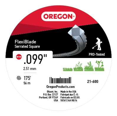 Oregon Flexiblade, Serrated, .099", 175 ft.