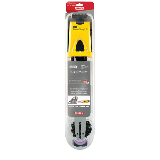 Oregon PowerSharp Starter Kit 16 in., Fits Echo, Craftsman, Homelite, PS56 sawchain, guide bar and bar-mount sharpener (541656)