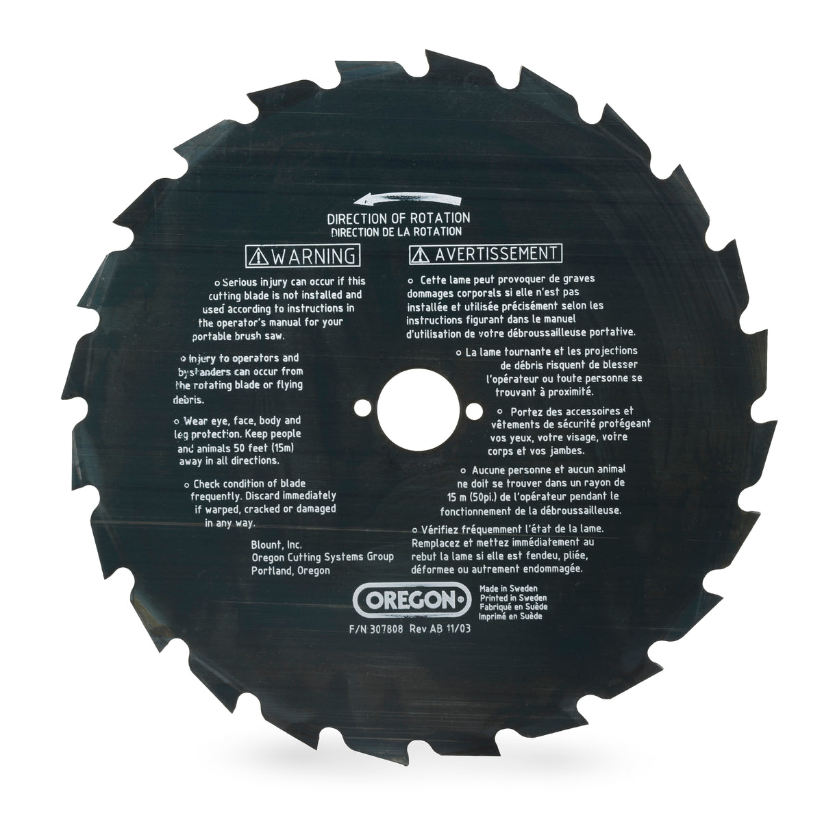 Oregon Blade, Brush Cutter, MAXI, 24-Tooth - 41-937