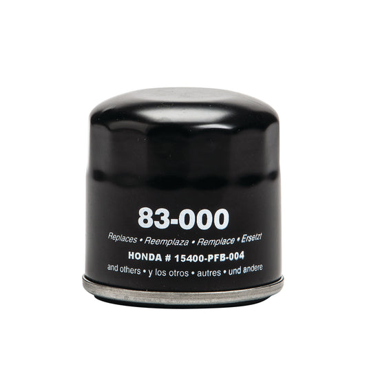 Oregon Replacement transmission oil filter for Honda 15400-PFB-014. Helps maintain clean hydrostatic fluid.