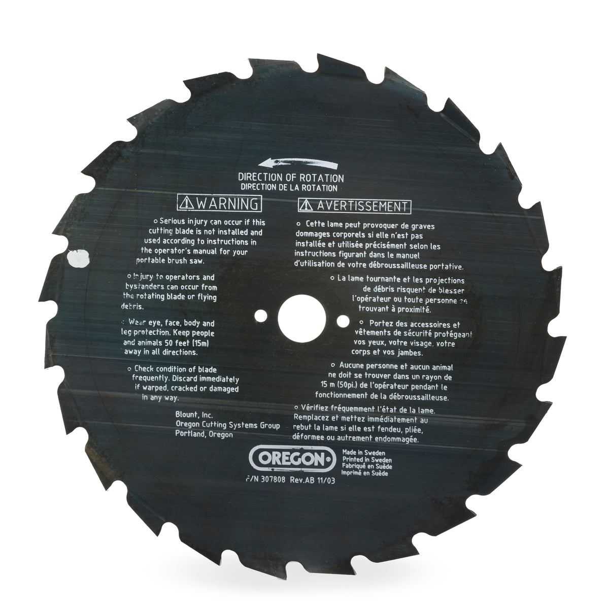 Oregon Blade, Brush Cutter, MAXI, 24-Tooth - 41-936